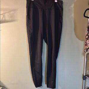 Black High-Waisted Leggings